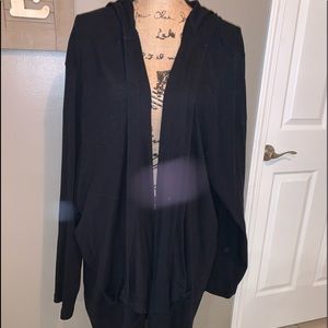 Black Sonoma 3X cardigan